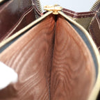 FENDI Zucca Canvas Hand Bag Brown Black70251