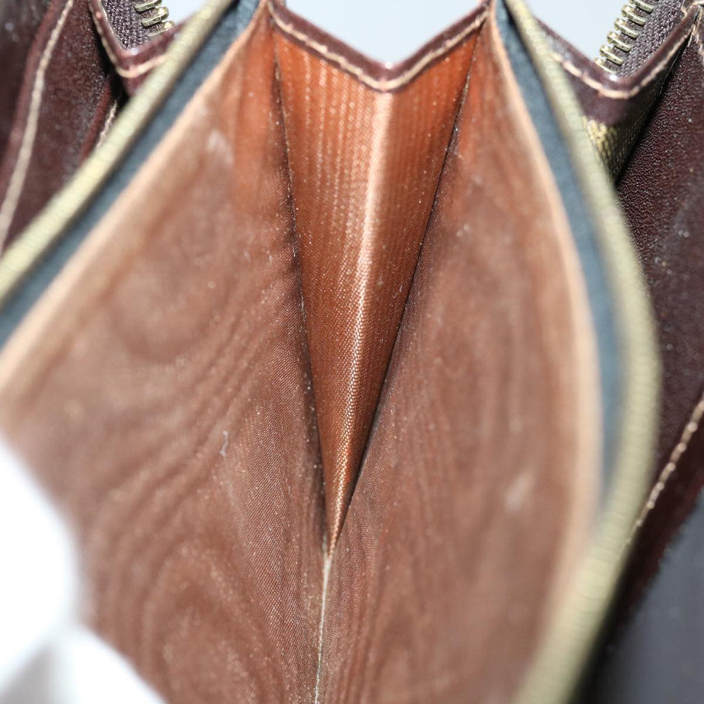 FENDI Zucca Canvas Hand Bag Brown Black70251