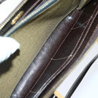 FENDI Zucca Canvas Hand Bag Brown Black70251