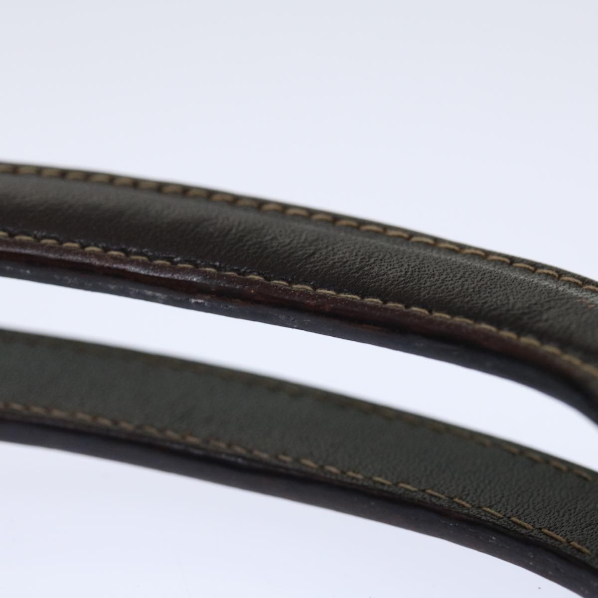 FENDI Zucca Canvas Hand Bag Brown Black70251