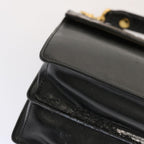 FENDI Zucca Canvas Canai Hand Bag 2way Brown Black70263