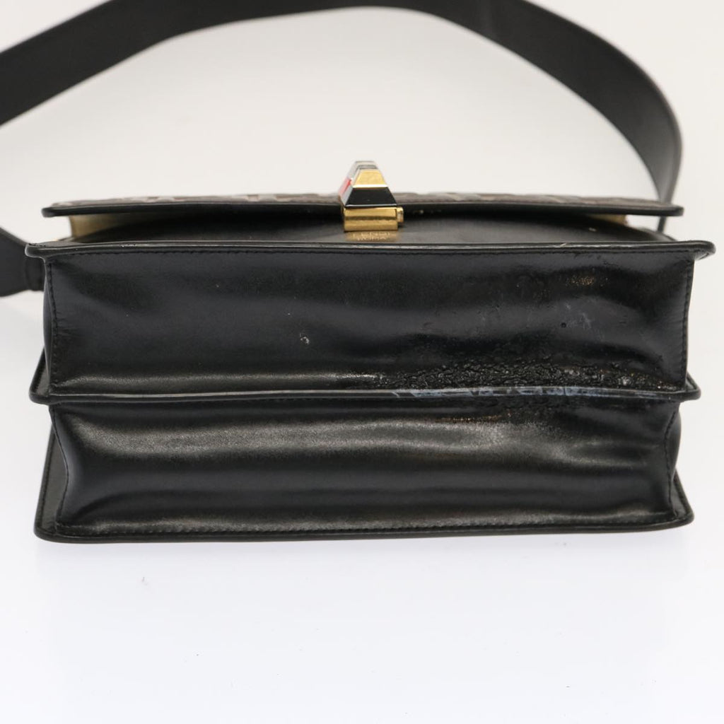 FENDI Zucca Canvas Canai Hand Bag 2way Brown Black70263