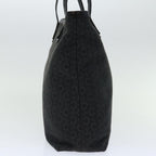 CELINE C Macadam Canvas Tote Bag Black Auth 70285