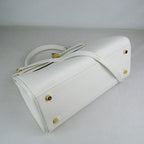 Hermes Kelly 32cm Togo Leather Handbag 6108 White Golden