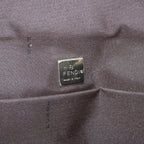 FENDI Mamma Baguette Hand Bag Corduroy Brown70342