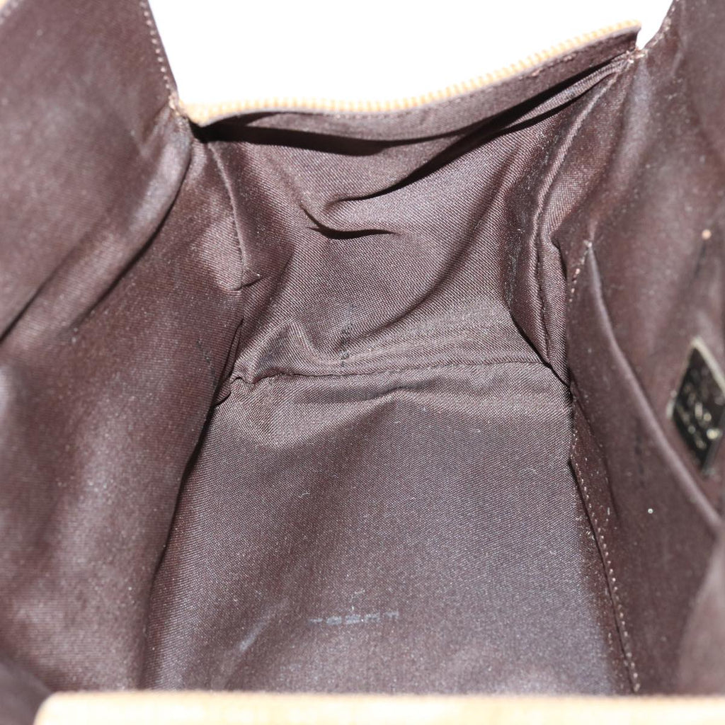 FENDI Mamma Baguette Hand Bag Corduroy Brown70342