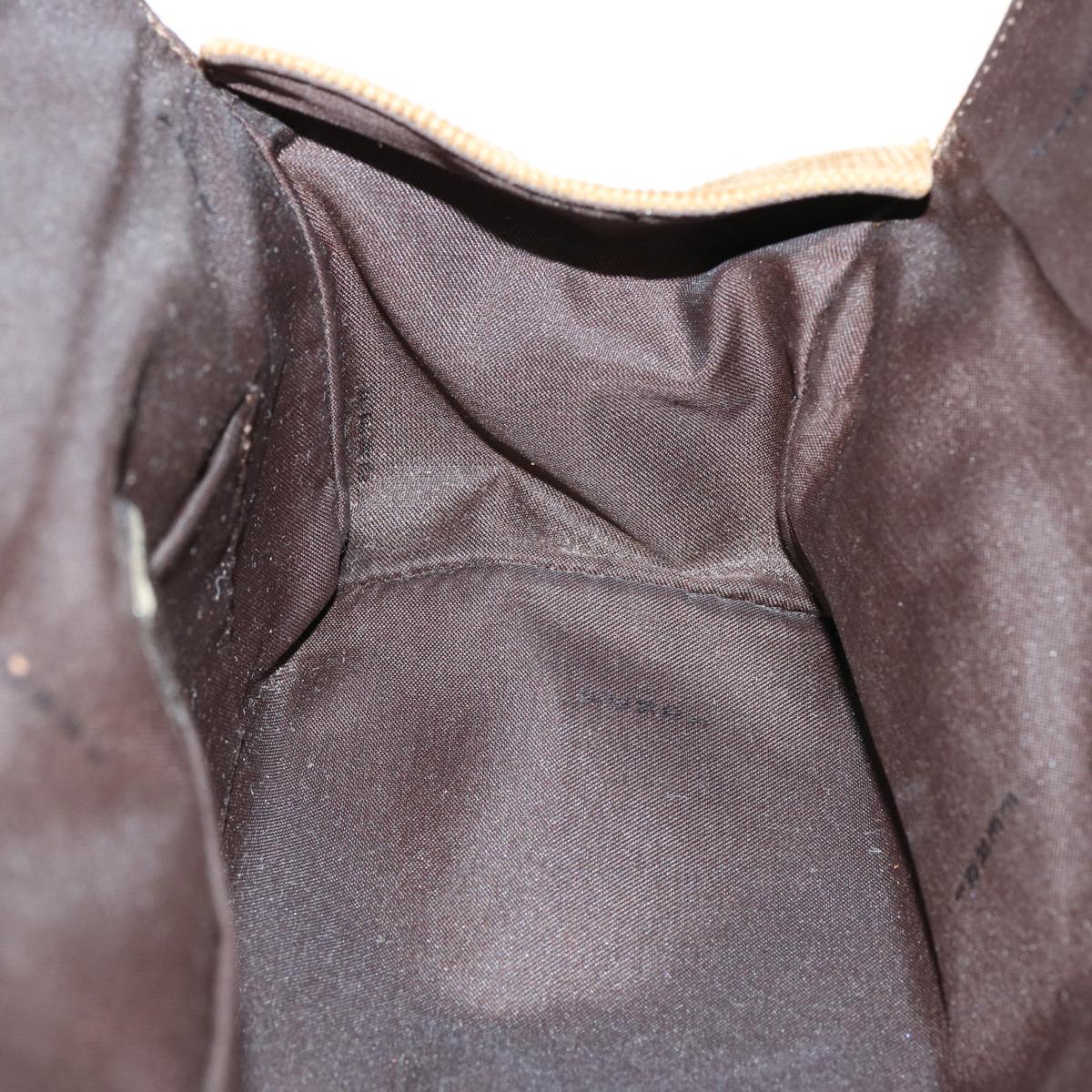 FENDI Mamma Baguette Hand Bag Corduroy Brown70342