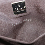 FENDI Mamma Baguette Hand Bag Corduroy Brown70342