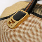 FENDI Hand Bag Canvas 2way Beige70343