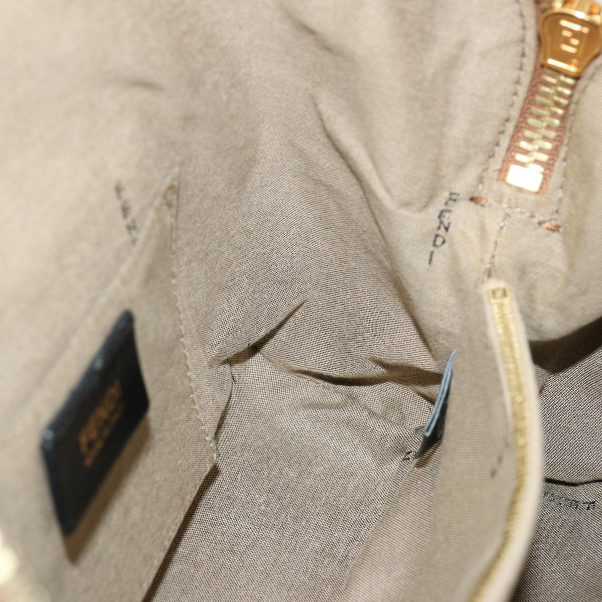 FENDI Hand Bag Canvas 2way Beige70343