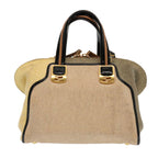 FENDI Hand Bag Canvas 2way Beige70343