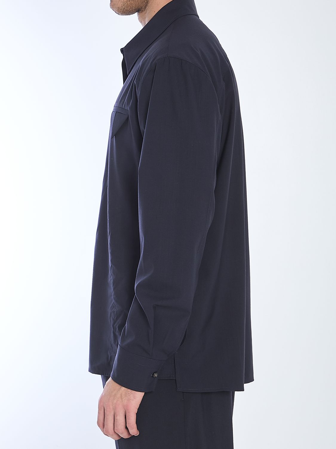 BOTTEGA VENETA Fine Wool Shirt - Size IT 50