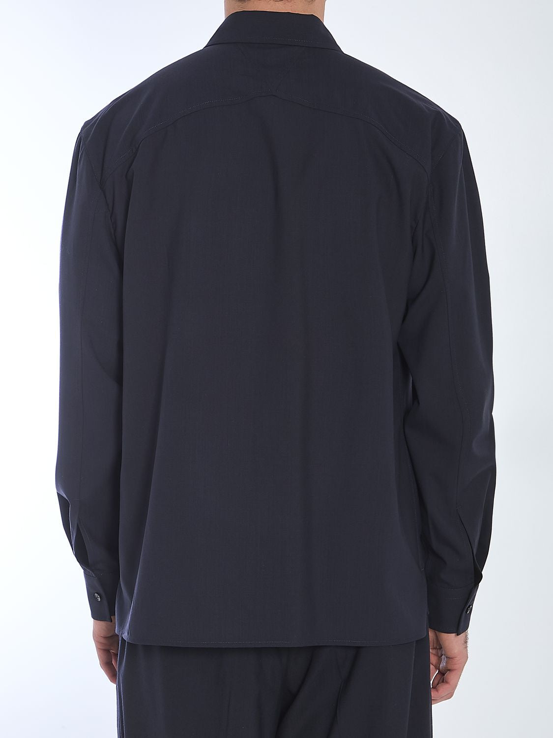 BOTTEGA VENETA Fine Wool Shirt - Size IT 50