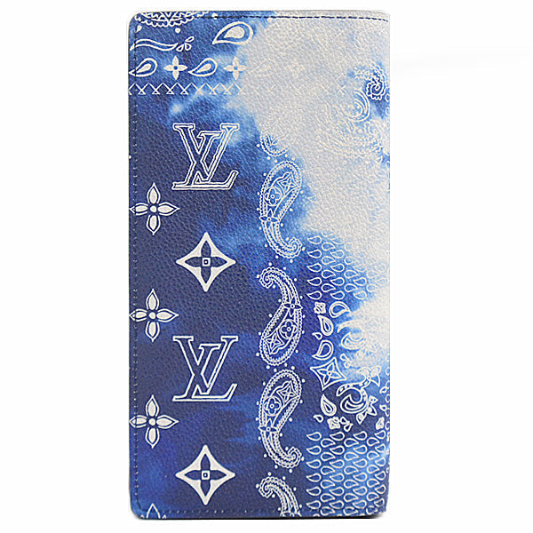Louis Vuitton Monogram Bandana Portefeuille Brazza Wallet M81405
