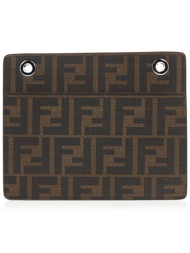 Fendi Peekaboo Pocket Clutch Bag Yellow