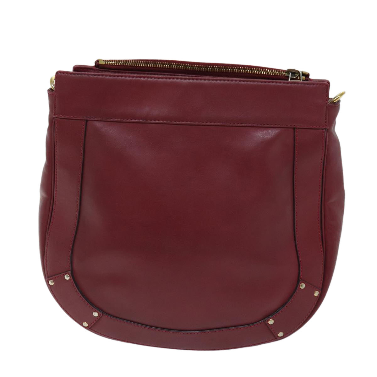 Chloe Shoulder Bag Leather Pink 70409