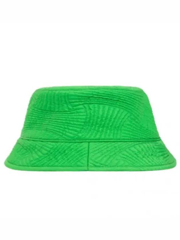 Bottega Veneta Intrecciato Pattern Quilted Bucket Hat Parakeet