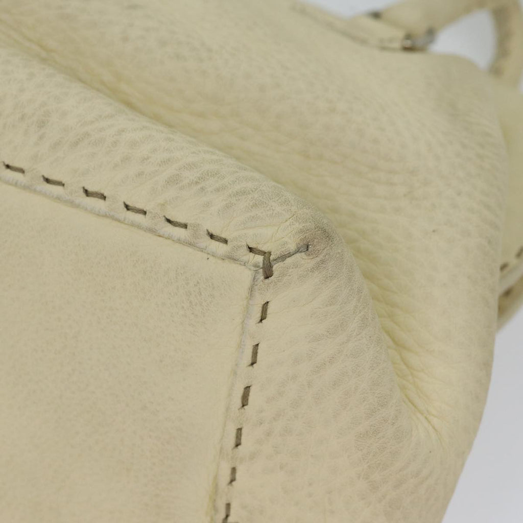 FENDI Hand Bag Canvas Beige70574