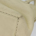 FENDI Hand Bag Canvas Beige70574
