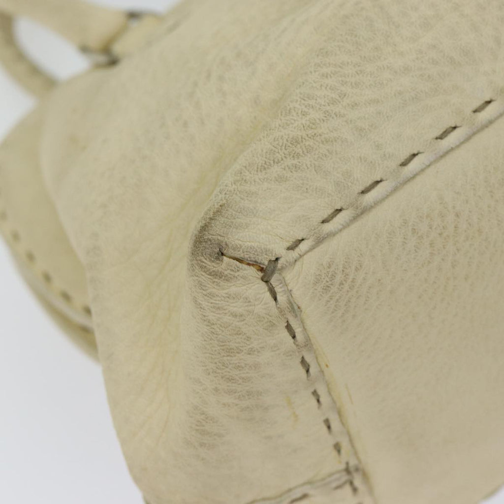 FENDI Hand Bag Canvas Beige70574