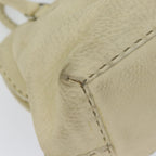 FENDI Hand Bag Canvas Beige70574