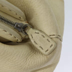 FENDI Hand Bag Canvas Beige70574
