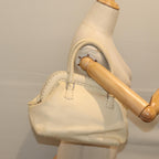 FENDI Hand Bag Canvas Beige70574