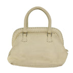 FENDI Hand Bag Canvas Beige70574