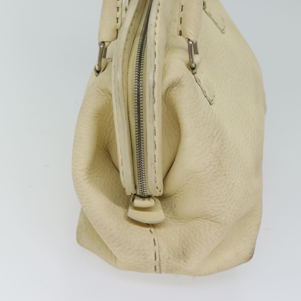 FENDI Hand Bag Canvas Beige70574