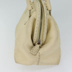 FENDI Hand Bag Canvas Beige70574