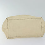 FENDI Hand Bag Canvas Beige70574