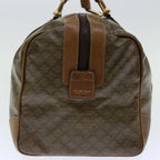 CELINE Macadam Canvas Boston Bag Coated Canvas Brown  70631