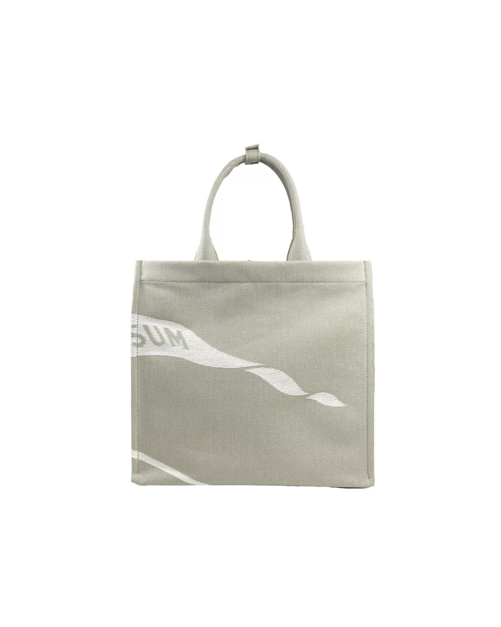 Burberry Knight Horseback Canvas Tote Women Beige Tote Bags