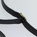 FENDI Zucca Canvas Mamma Baguette Shoulder Bag Black Brown70814