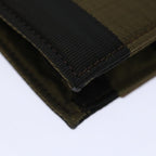 FENDI Pecan Canvas Clutch Bag Black70820