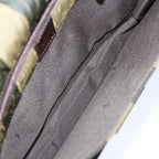 FENDI Pecan Canvas Clutch Bag Black70820