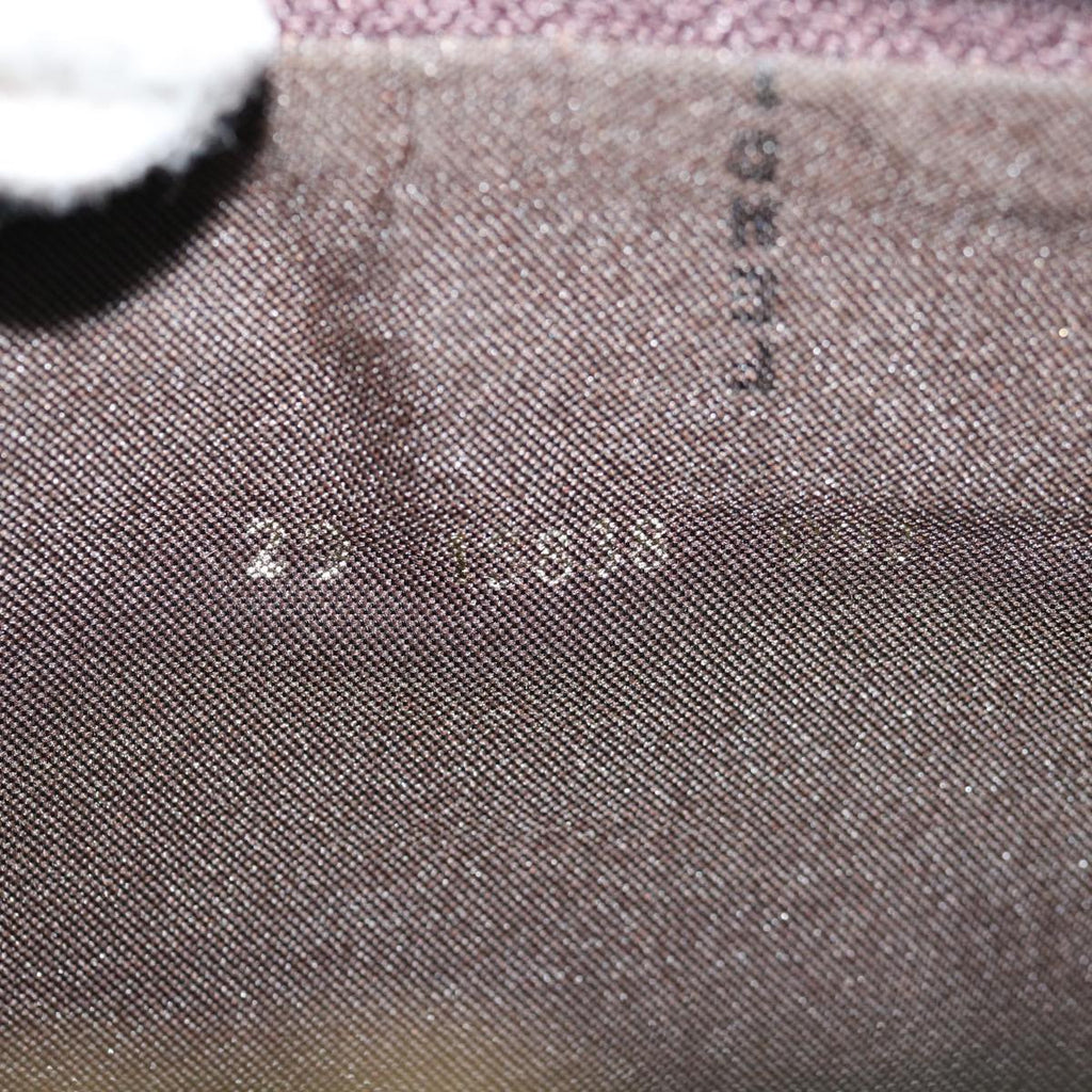 FENDI Pecan Canvas Clutch Bag Black70820