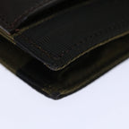 FENDI Pecan Canvas Clutch Bag Black70820
