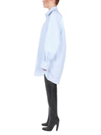 BOTTEGA VENETA Curved Back Classic Collar Shirt for Women
