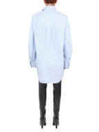 BOTTEGA VENETA Curved Back Classic Collar Shirt for Women