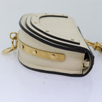 Chloe Small Bracelet Shoulder Bag Leather 2way Cream 70937