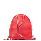 Fendi Byzaw Backpack 8BZ038 Red Leather  Fendi