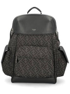 Fendi Drive FF Logo Backpack Black