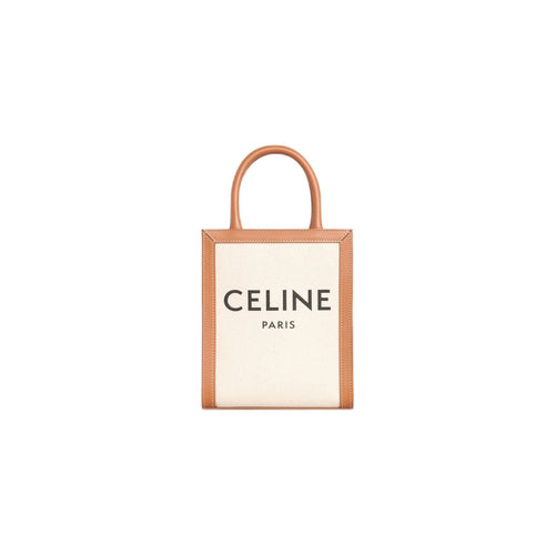 Celine Women's Mini Vertical Cabas Bag in Nat/Tan | 193302BNZ