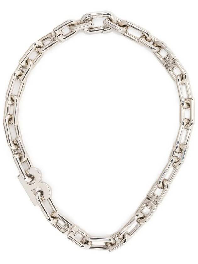 Balenciaga logo chain link necklace 703237TZ99S