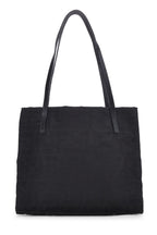 Fendi,  Black Zucca Nylon Tote Small, Black