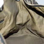 FENDI Zucca Canvas Vanity Hand Bag Brown71010