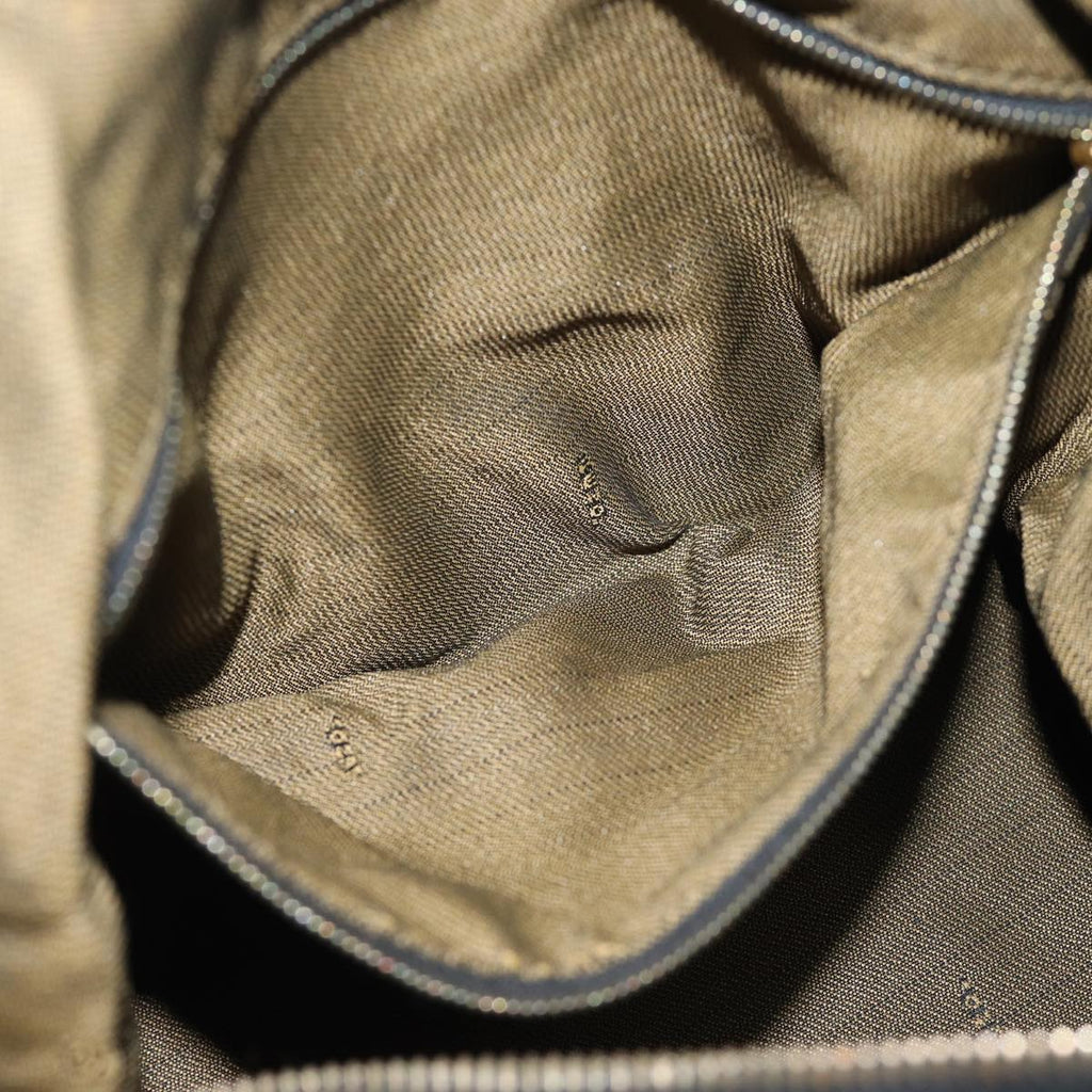 FENDI Zucca Canvas Vanity Hand Bag Brown71010