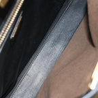 FENDI Zucca Canvas Peek A Boo Hand Bag 2way Brown Black71035A