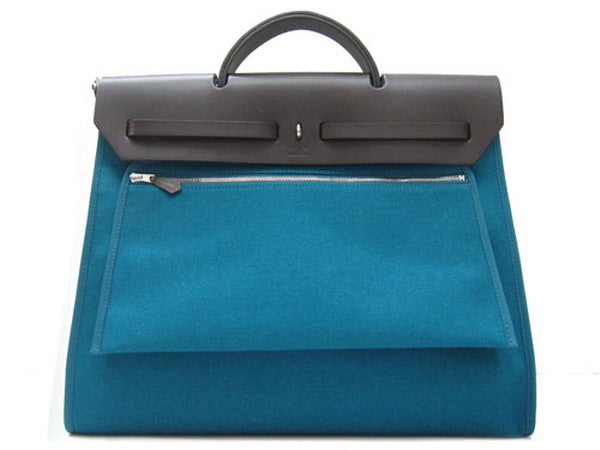 Hermes Herbag H1090L Ladies Canvas Coffee